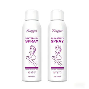 【Buy 1 get 1 free】Kingyes Silky Beauty Hair Removal Spray 150ml - Fast Acting Foam for Women & Men, Painless Hair Removal, Moisturizing, No Irritation, Suitable for All Skin Types