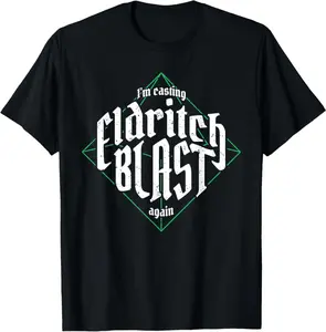 I'M Casting Eldritch Blast Again Funny Vintage T-Shirt