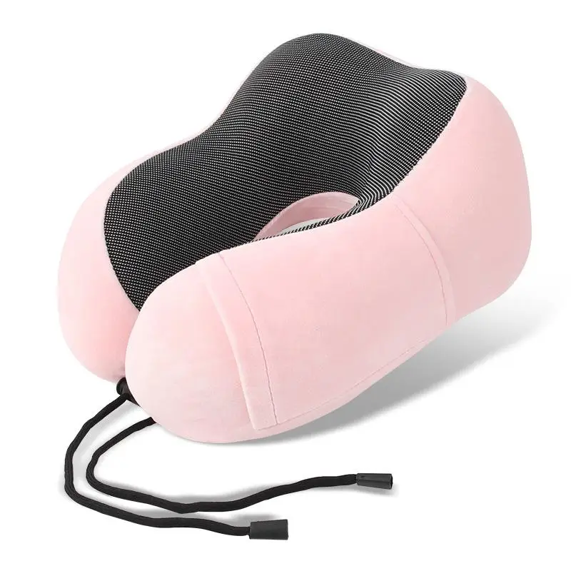 U-shaped Neck Pillow, Soft Comfortable Travel Neck Pillow, Neck Support Pillow for Airplane, Car, Office, Travel, Business Trip, Travel Essentials