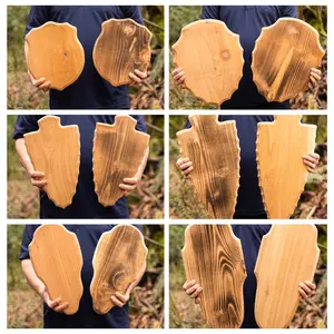 Western Red Cedar Rough-Cut Plaques