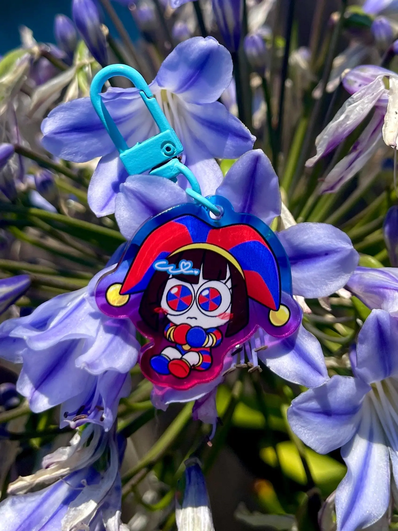 TADC The Amazing Digital Circus Clear Keychains - TikTok Shop