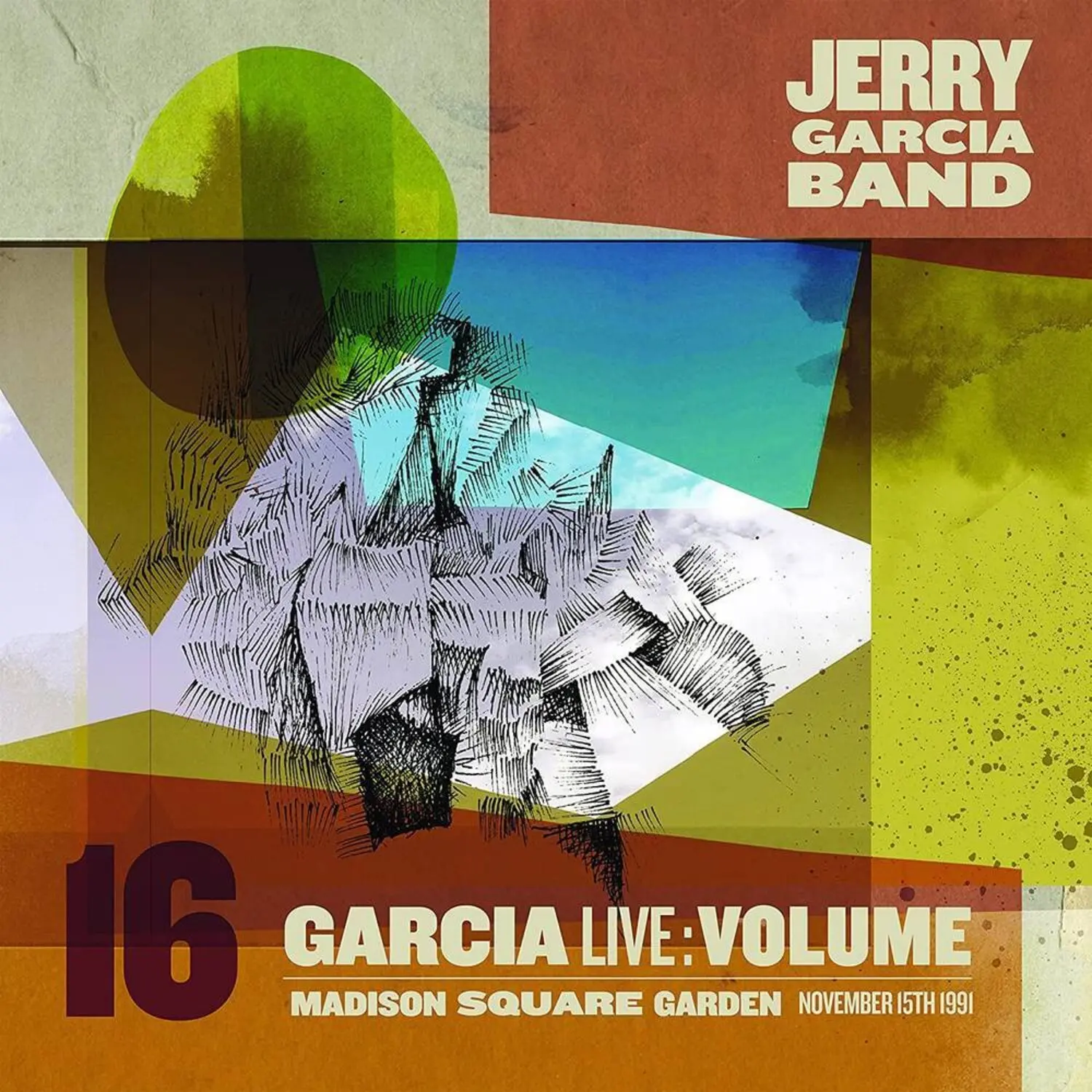 Jerry Garcia Band - GarciaLive Volume 16: November 15th, 1991 Madison Square Garden  [COMPACT DISC - CD]