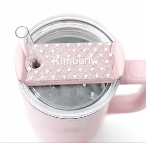 Stanley 30oz 3D Printed Heart Nameplate for Flowstate Quencher H2.0 Tumbler