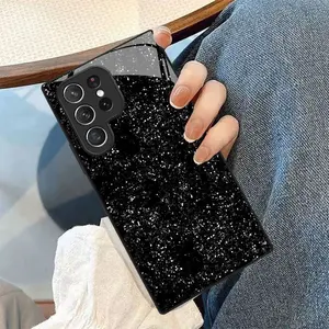 Phone Case: Stardust Blackout New Black Phone Case for Samsung Galaxy S26 S25 S24 S23 S22Pro S21 S20 Fe Plus Ultra Pro A56 A55 A54 A53 A52 A51 A36 A35 A34 A32 A26 A25 A24 A23 A16 A15 A14 A06 A05 A03s