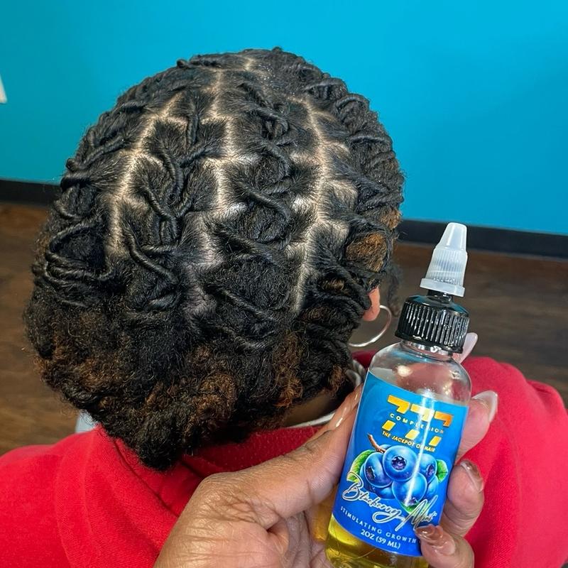 COMPLETION 777 Organic Blueberry Mint Stimulating Hair Growth Oil