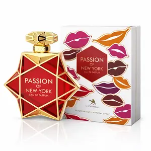 Unisex Aromatic EDP Fragrance - PASSION OF NEW YORK, Captivating Scent, Citrus Woody Notes, Peach Melody
