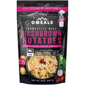 Omeals  Hash Browns with Bacon & Potato