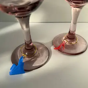 Doll Shoe Wine Glass Charms