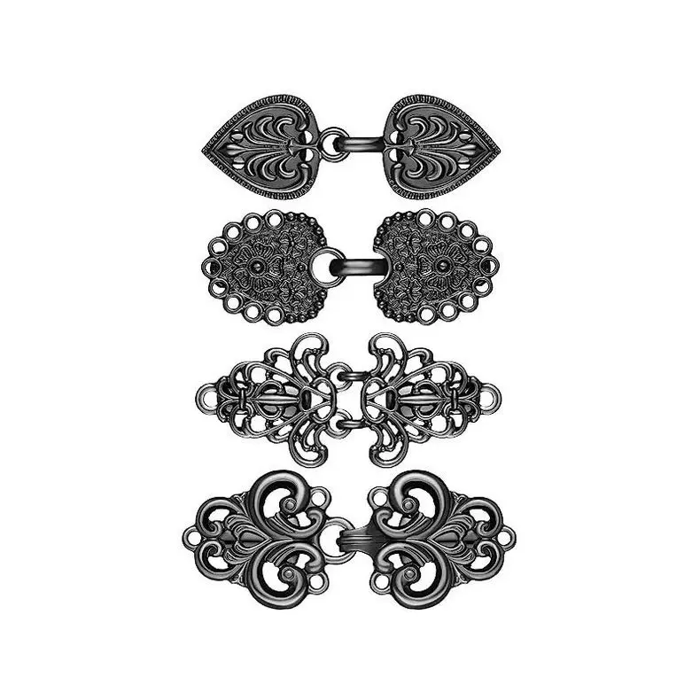 New Chinese-Style Retro Alloy Shawl Clip — Creative Openwork Scarf Buckle, Travel Accessory, Decorative Clasp, Sweater Clip & Brooch