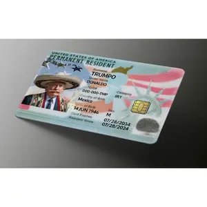 Trump Green Card Credit Card Skin, Debit Card Covering (small chip)