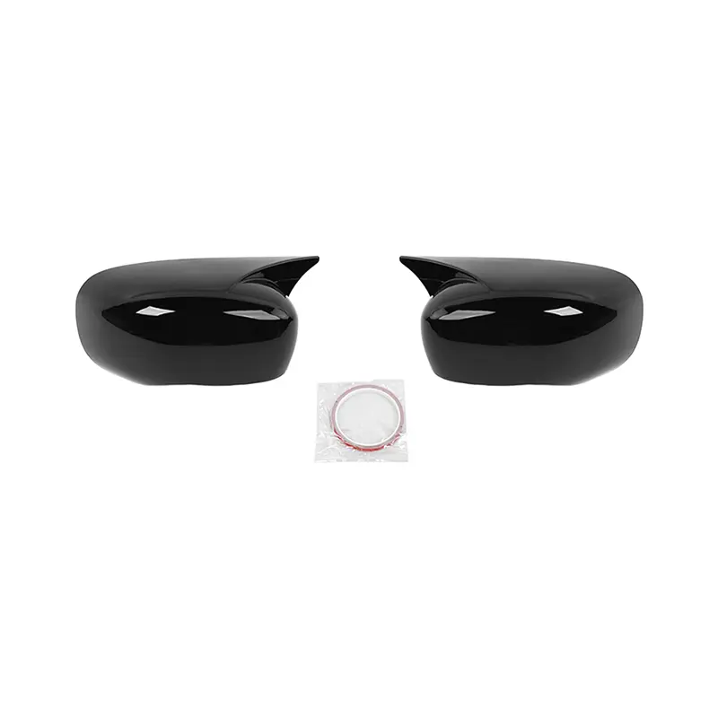 2-Item/Set Exterior Rearview Mirror Shell Trim Cover Cap, ABS Replacement for 2006-2010 Dodge Charger/Chrysler 300C, UV-Resistant, Scratch-Resistant, Easy DIY Install, 1-Year Warranty Vehicle Accessories