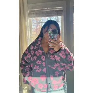 Lily flower fleece