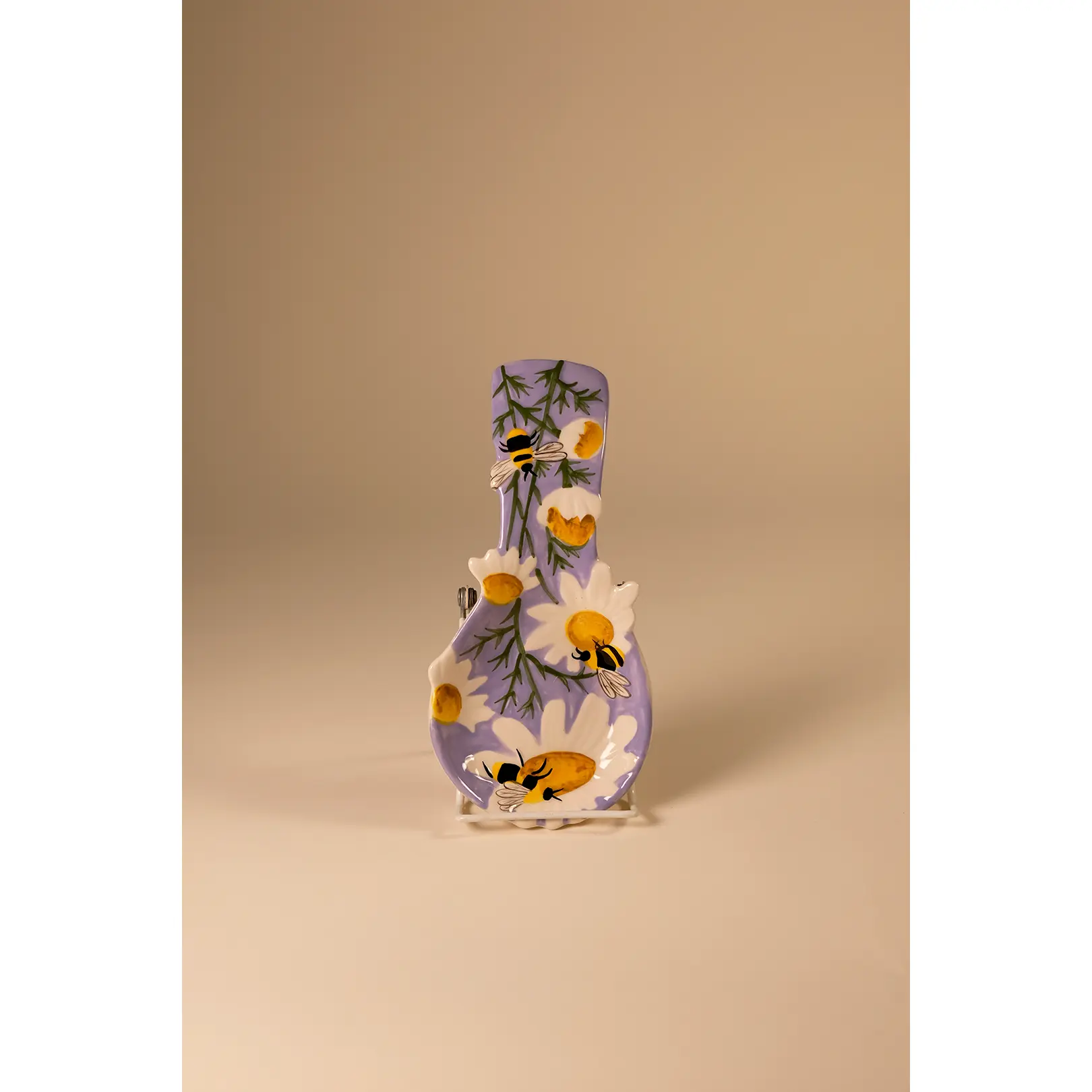 Lavender and Honey Bee Spoon Rest