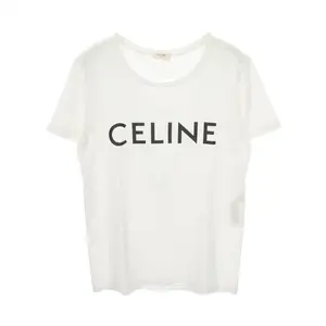Pre-owned Celine Cotton Small Leather Goods T Shirt