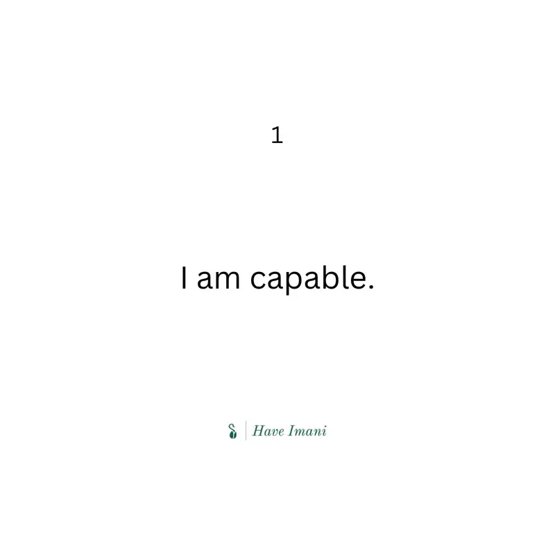 The Seed: Have Imani 30-Day Positive Affirmation Sticky Notes 4x4 Inches 30 Unique Affirmations for Emotional Grounding and Self-Worth High-Quality Matte Notes for Journaling and Mindfulness Routines