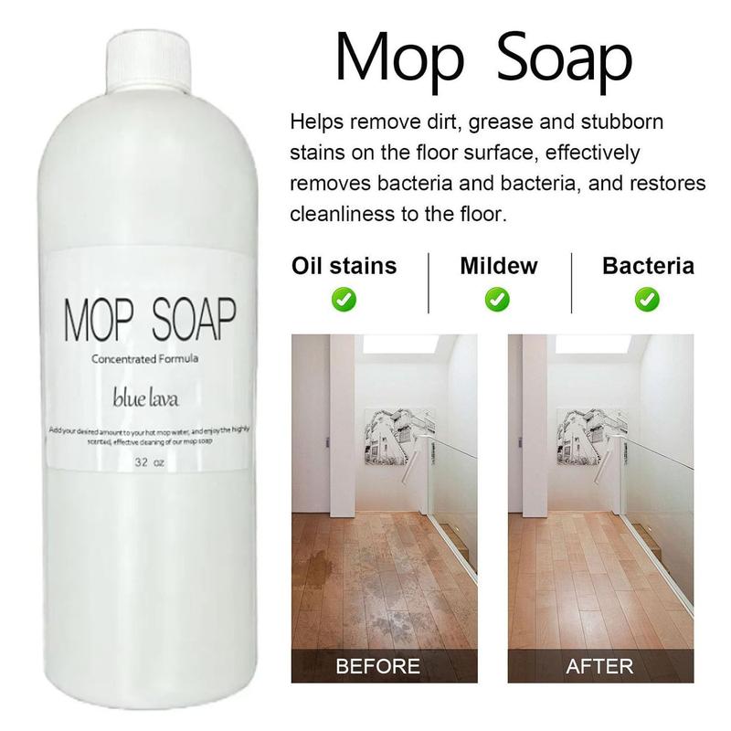 R&W Co. Brazilian Waxes Mop Soap 32oz/900g Concentrated Formula Highly Scented Multi-Purpose Cleaner for Whole House Cleaning Degreaser Foaming Laundry Detergent Toilet Bowl Cleaners