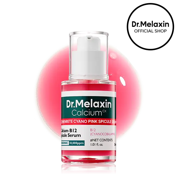 [Dr.Melaxin Official] Cyano Pink Spicule Serum | Pore tightening, Brightening, Moisturizing, Wrinkles | Korean Cosmetics | 1.01 fl.oz.