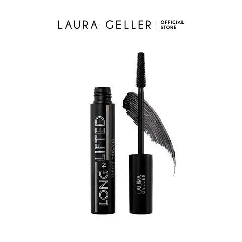 Laura Geller Long-n-Lifted Tubing Mascara - Lash Lengthening & Lifting Formula, Smudge-Resistant, Easy Removal with Warm Water, Makeup Essential