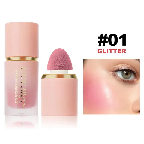 Liquid Blush Contour Natural Finish Matte Blush Lightweight Natural Look Liquid Makeup Stick 6.5ML, 6 Colors Available, Daily Use & Lip Care, Perfect Gift, Beauty Cosmetics, Cosmetics Products