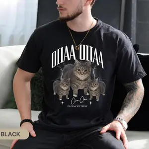 Meme Shirt, Viral Cat, Oiiaa Oiiaa Cat Shirt, Uiia Uiia Cat shirt, Funny Unhinged Shirts, Full Size Range, Perfect Fit for