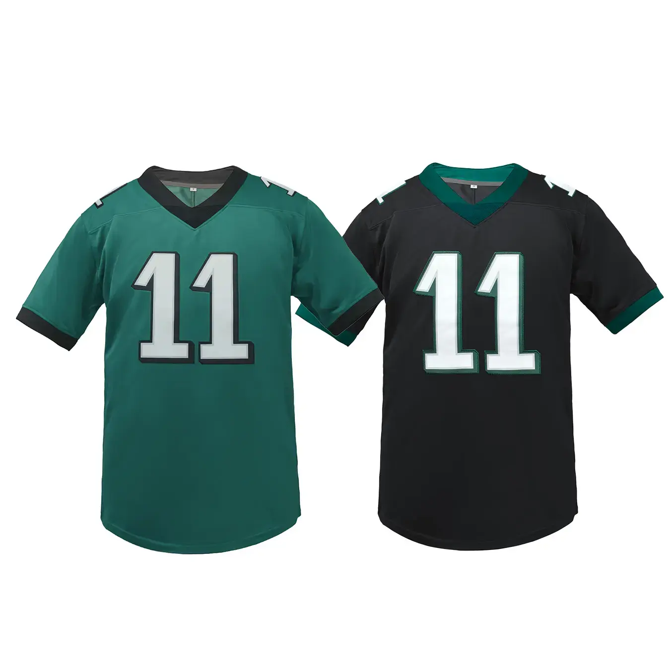 Men's Philadelphia #11 Football Jersey Top Embroidered Jerseys with Embroidered Name & Number - Breathable Loose Fit Unisex Design - 100% Polyester - Sports Clothing - Ideal for Training, Outdoor Activities, and Casual Wear - All Seasons