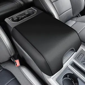 Armrest Covers for Ford F150 2015-2020/ F250 F350 F450 2017-2022 and Expedition 2018-2023,(Bucket Seat Only) Customized Armrest Cover Arm Rest Covering for Ford F150 Car