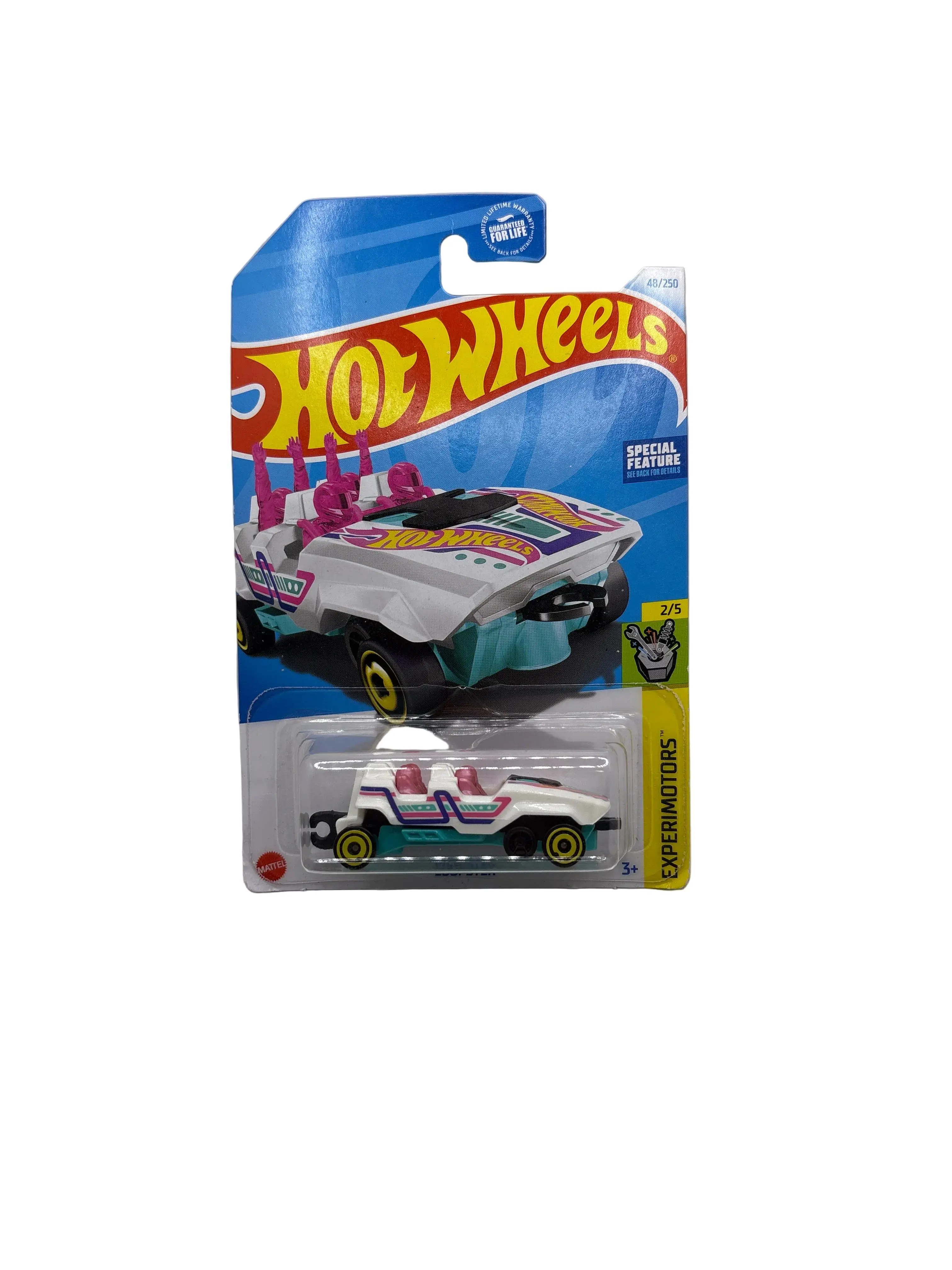 Hot Wheels Loopster Diecast white