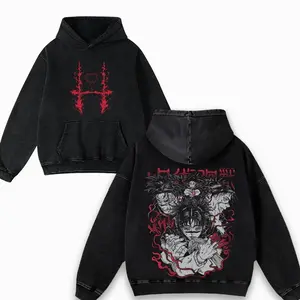 Choso Blood Manipulation v3 JJk Jujutsu Kaisen Anime Manga 2 Sided Washed T-shirt Cotton Unisex Menswear Graphic Tee American Made Oversized Fit One Piece Devil Fruit vintage clothing men 83K