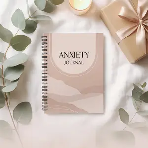 Anxiety Journal Notebook, Perfect for Tracking Thoughts and Emotions, Ideal Gift for Anxiety Management, Durable Paper Quality