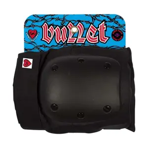 Black Knee Pad Sm Bullet (S)