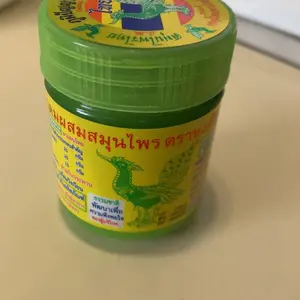 3x Hong Thai Traditional Thai Herbal Inhaler Aromatherapy Nasal Inhaler with Incense & Herbs for Mood Enhancement Relaxation