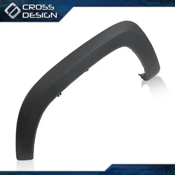 CROSSDESIGN 1pc Front Left Bolt-on Plastic Fender Flare, Automotive Left Front Flare, 42.13in x12.99in x24.41in, Assembly Required, Car Exterior Mud Flaps Splash Guards for 2016-2023 Toyota Tacoma Truck