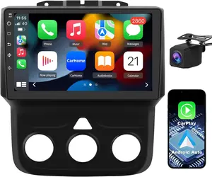 Radio Upgrade for  RAM 1500 2500 3500 2013 2014 2015 2016 2017 2018,Android 13 2GB+64GB Replacement for Ram Pickup with   WiFi,SWC,FM,AM,Backup Camera(Only fit Manual AC)