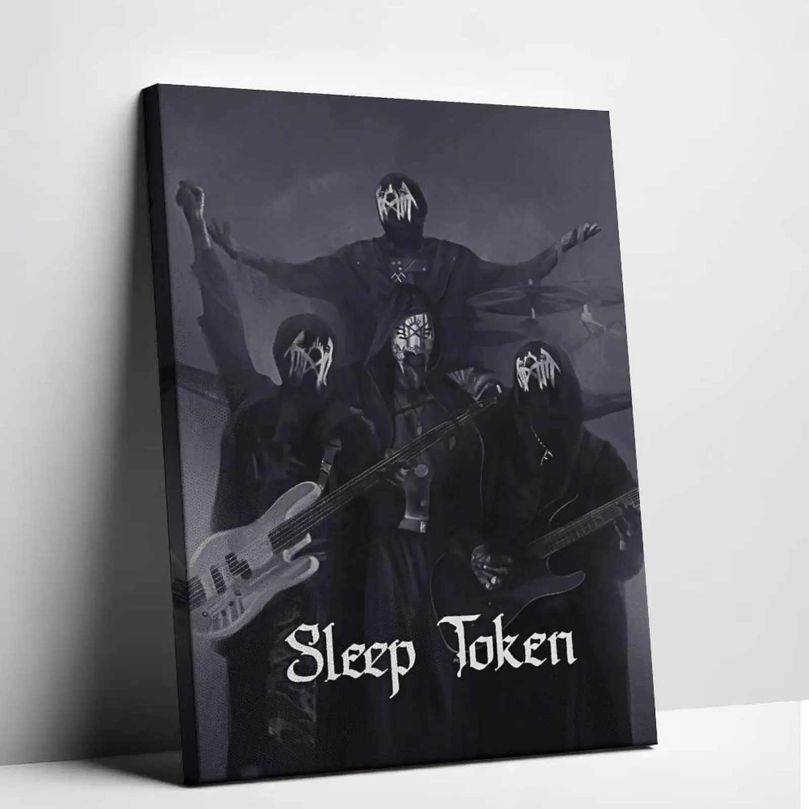 Sleep Token Alt Poster - UK Metal Surface Artistic Wall Art, Durable Graphic Print, Bedroom Decor for Home or Dorm Room