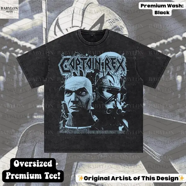 Captain Rex T Shirt,Clone Shirt The Clone Clone Trooper Captain Rex,501st Clone Trooper