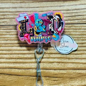 Labor and Delivery Nurse Badge Reel