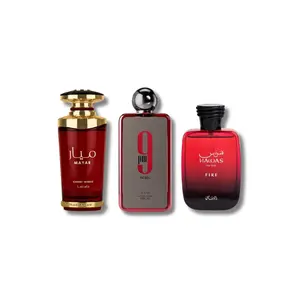 Lattafa Mayar Cherry, Afnan 9PM Rebel EDP 3.4FL.OZ & Hawas Fire EDP 3.38FL.Oz