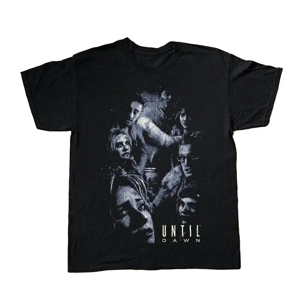 UNTIL DAWN BLACK T-SHIRT SIZE S - 3XL, MENSWEAR