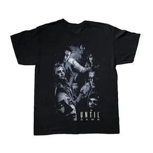 UNTIL DAWN BLACK T-SHIRT SIZE S - 3XL, MENSWEAR
