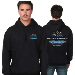 Custom Business Logo Hoodies Menswear Soft
