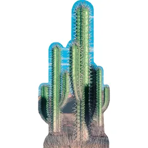 60" Pair Cactus Cardboard Cutout Stand-Up