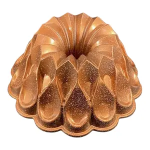 Non-Stick  Heavy Duty Crown Bundt Cake Pan, 24*10 cm