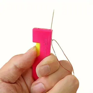 Automatic Needle Threader, 1 Count Multifunctional Sewing Tool, Quick Thread Guide, Sewing & Knitting Projects Tool, Easy Threading Solution, Sewing Supplies Crafts