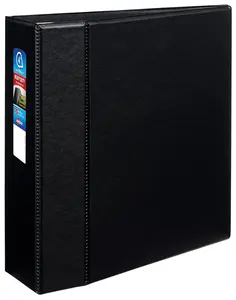 Avery Heavy-Duty Binder, 4" One-Touch Rings, 780-Sheet Capacity, DuraHinge, Black (79984)