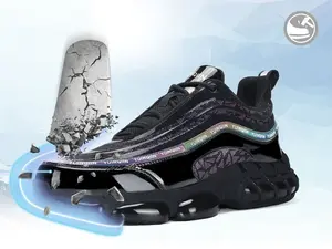 Steel Toe Shoes for Men, Lightweight Breathable Indestructible Work Shoes, Puncture Proof Comfortable Steel Toe Sneakers Non Slip Safety Shoes for Women