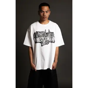 PacSun Men's WWE WrestleMania Viva Vegas T-Shirt - Multicolor