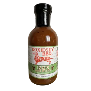 Izzi’s Might Go Crazy – NC Honey Bourbon Garlic BBQ Sauce (12 oz)