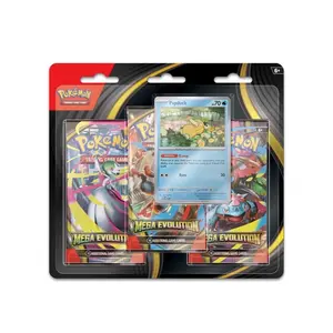 Mega Evolution 3 Booster Packs & Psyduck Promo Card