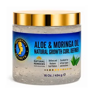 Aloe & Moringa Oil Natural Growth Curl Definer 16oz