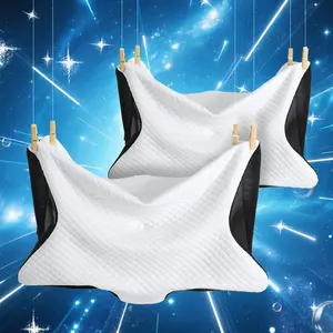 Star Shaped Quilted Pillowcase, 1Counts Soft Comfortable Pillow Cover without Filler, Pillow Protector for Home Bedroom Dormitory Hotel, Durable Bedding Accessories